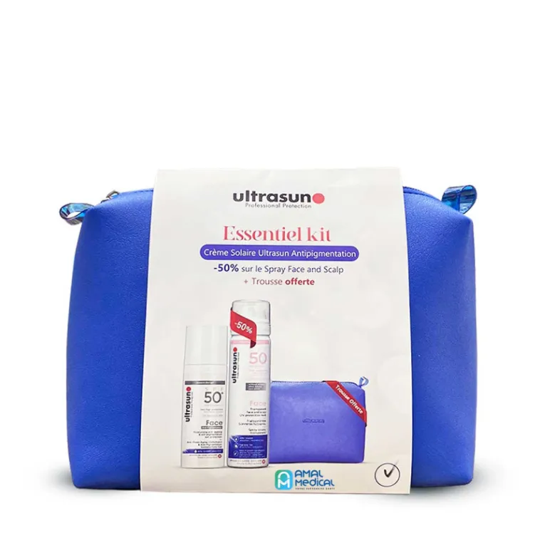 Ultrasun l’essentiel Kit trousse bleu/vert