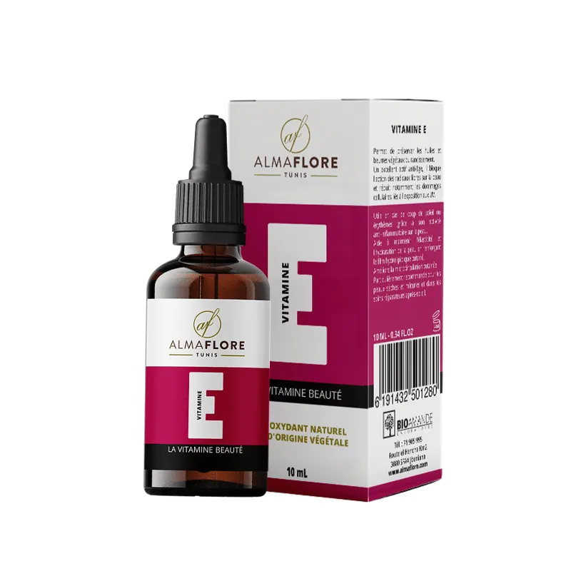 Almaflore Vitamine E 100% D’origine Végétale 10ml