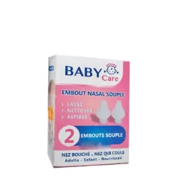 BABY CARE EMBOUT NASAL SOUPLE 2 PIECES +6 MOIS